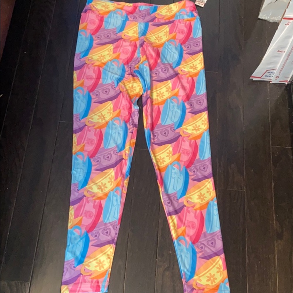 Disney parks teacups leggings